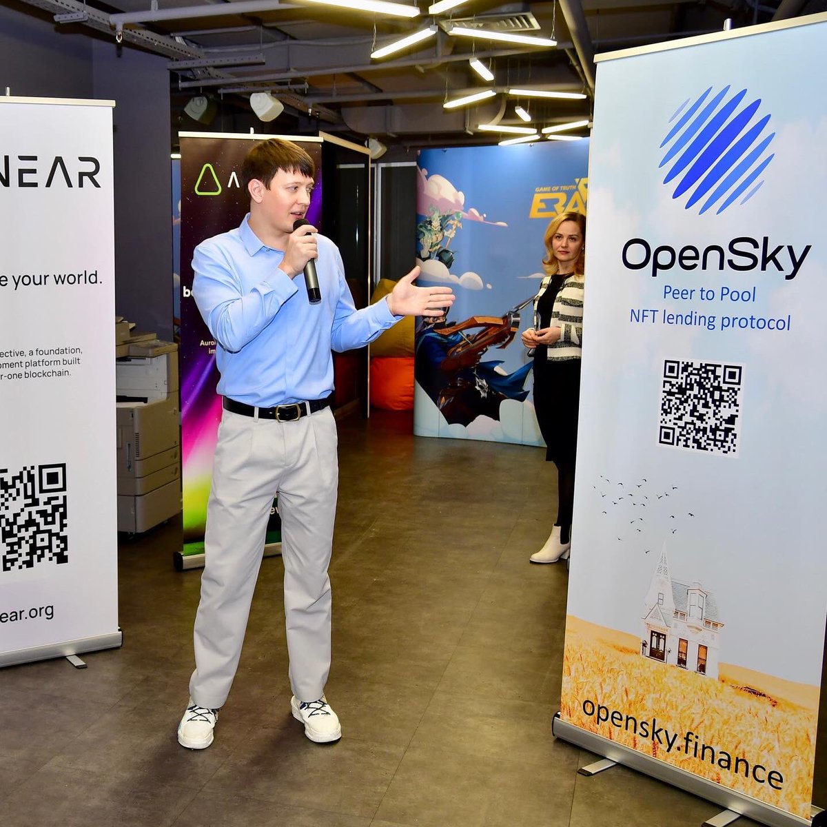 OffKyiv's tweet image. about our partners:
@OpenSkyFinance NFT is a group of talented people from different areas of DeFi, NFT, finance, and web3 development. They are working hard to provide a cutting-edge, easy-to-use, permission-free solution for all DeFi and NFT users.