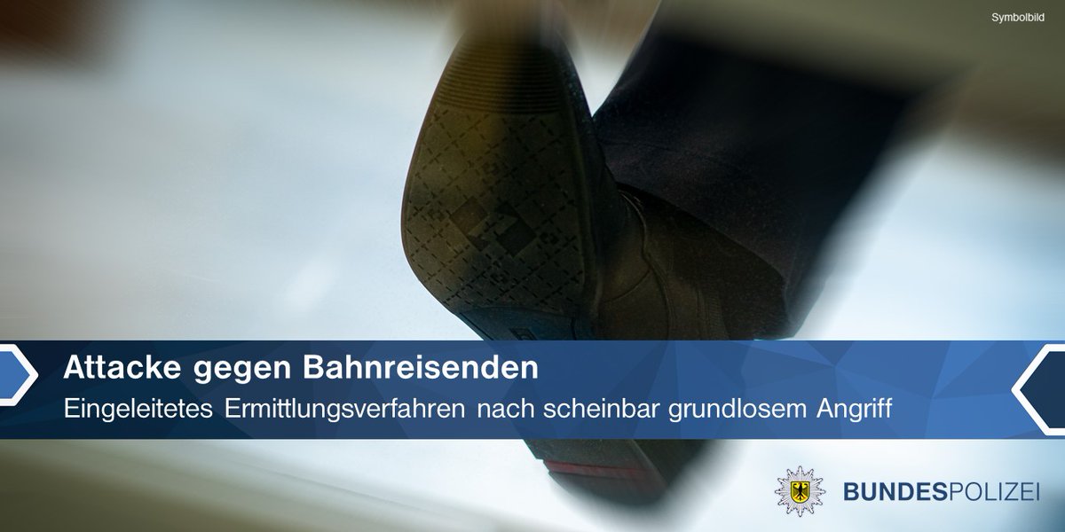 bpol_bw's tweet photo. Daneben! 😡
▶️ Ein 30-Jähriger wurde gestern von einem Unbekannten beim Einstieg in eine Regionalbahn am Bf #Neudenau scheinbar grundlos in den Bauch getreten. Eine Zeugin beobachtete das Geschehen. Täterhinweise liegen vor.
Mehr in der PM: ℹ️ 👉 https://t.co/0yMvY0xo8n https://t.co/uUHQ1n5SOa