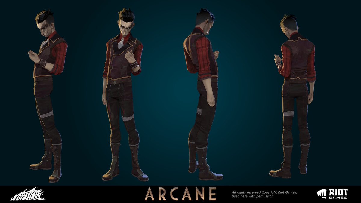 Spideraxe30's tweet photo. Arcane Silco 3D Model Textures by 
Candice Theuillon https://t.co/Ko3DPr5ino https://t.co/KOMQ8rfogn