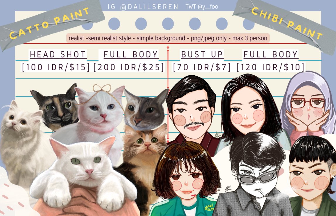 y__foo's tweet photo. Rt's &amp; like are very appreciated! 🥺🌟

Hi! I open my first commission in 2022 for local 🇮🇩 (INA) and International. 

I got various art styles, so if you're interested u can dm me💐!

More style and details are in the next tweet! Thank you!

#opencommissions #Commission #artidn https://t.co/dFAxxU0o08