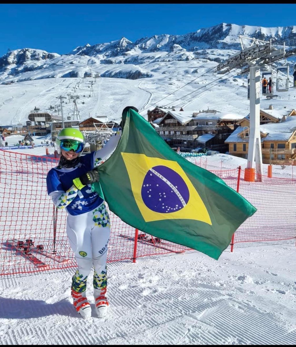 SurbitonHigh's tweet photo. Wishing ski scholar Emily good luck this week as she represents Brazil at her first  international call up racing at the Borrufa Championships in Andorra. @SportsSHS #SHSSkiing https://t.co/38Cu0zpJYd