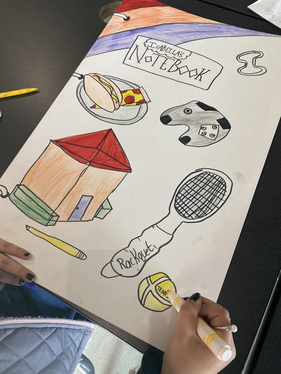 KMSSci's tweet photo. Our Art 2 students have been working on creating their portfolios to store the larger pieces they will be creating. #krueger #neisd #thefalconway #ksat360 #rootedkrueger @the_creative_flock @neisdfinearts @PRINCIPALRUBIO https://t.co/vTzOyRj6lP