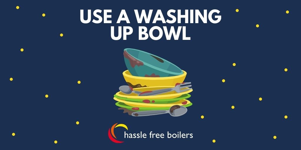 With more people working from home than ever before it means more washing up.

Did you know that you can save money on by filling a bowl with water instead of running the tap? 💧💰 

#boiler #plumbing #repair #HVAC #heating #moneysaving #money