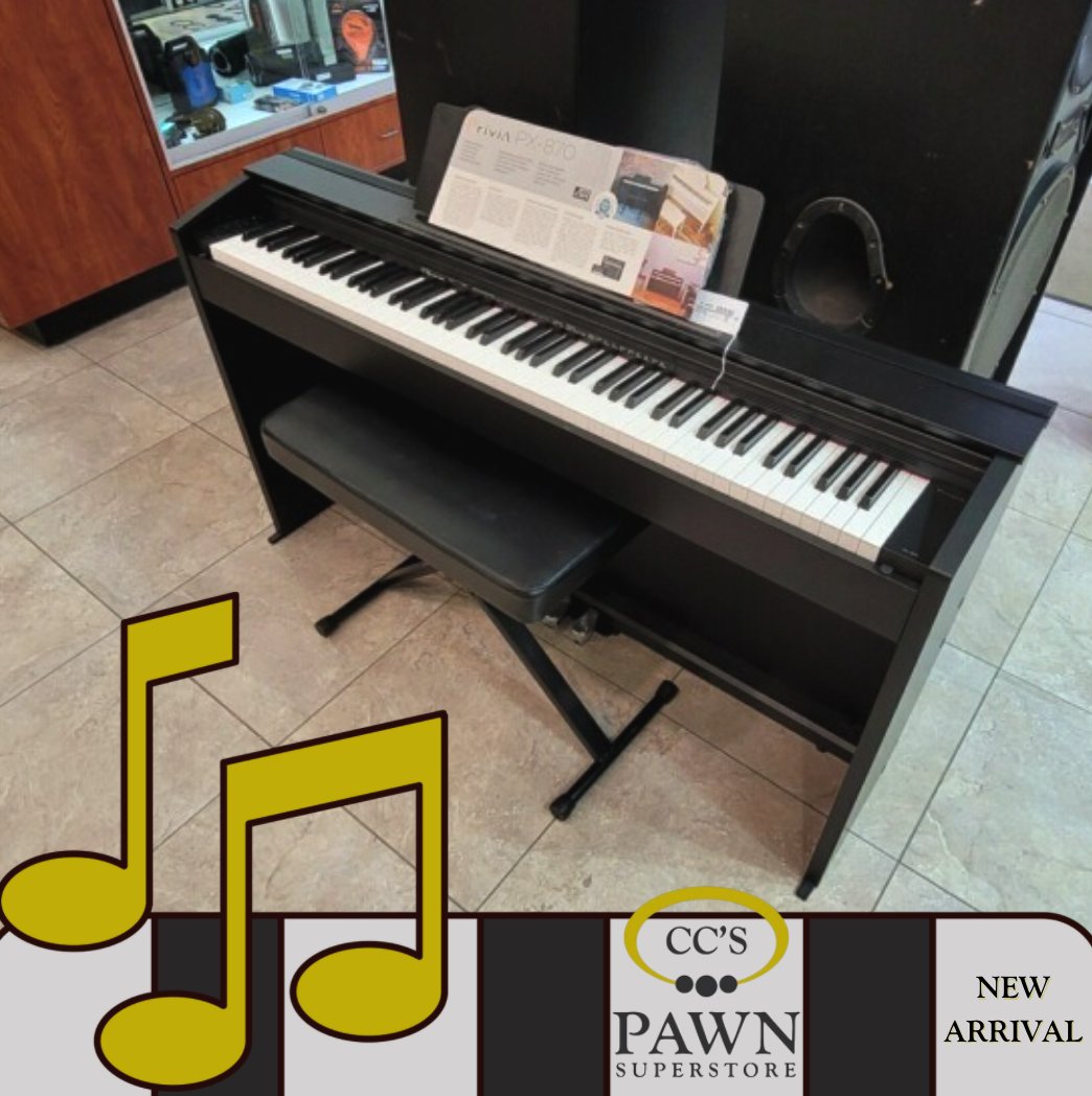 CCPawnStore's tweet image. NEW ARRIVAL! 👇
It's music to my ears! 🎶 Visit CC's Pawn Superstore today and check out our large selection of musical instruments! You can find us at 628 E Prien Lake Road in Lake Charles or give us a call with any questions at (337) 477-5565.
#PawnShopsLakeCharlesLA #CashF ...