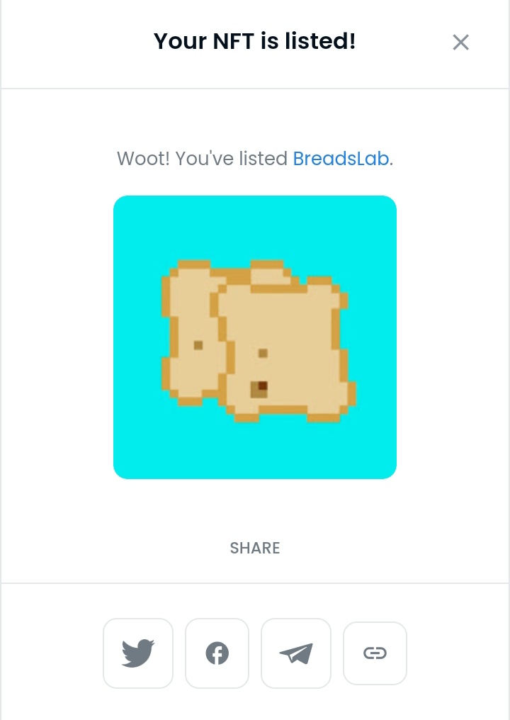 YoudzNFT's tweet photo. New listed on my collection, #FoodsLab.

Check in my collection 👇
https://t.co/OBh5uzqjs0

#NFT #NFTdrop #nftcollector  #NFTCommmunity #ETH #PolygonNFTs #NFTs #opensea #NFTCollection #NFTGiveaway https://t.co/bdiVAPR9Fh