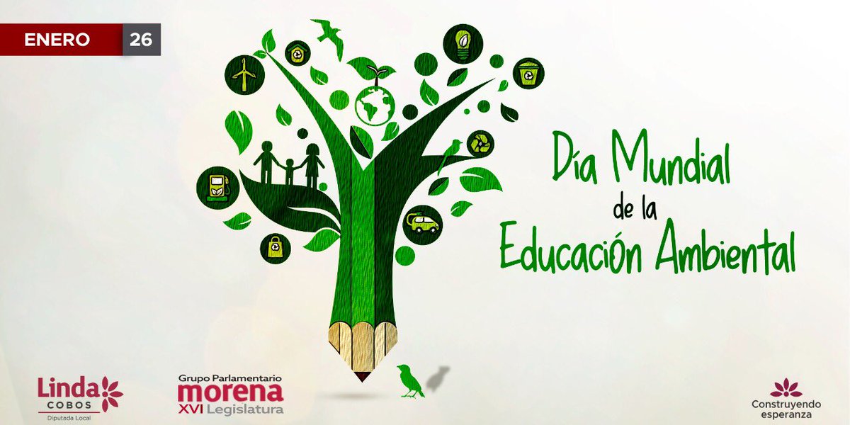 En el planeta los recursos naturales se han ido deteriorando, podemos notar cambios ambientales graves. La educación ambiental, generará ciudadanos ambientalmente activos y comprometidos. #ConstruyendoEsperanza #PorElBienDeTodasYTodos