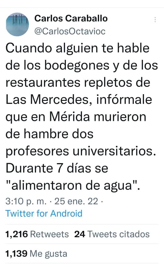 NituPerez's tweet photo. Este twit está cargado de la verdad de lo que ocurre en el país.  A pesar de que su autor me tiene bloqueada, me llegó por WhatsApp y lo comparto https://t.co/XmYw94Cyc2