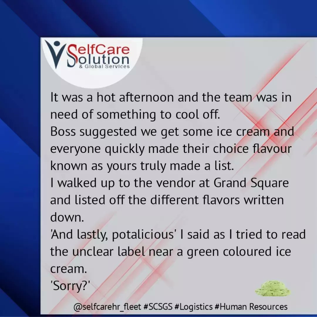 SCSGS's tweet photo. Well... We learn every day, don't we?
Do you remember something similar happening to you? Share with us.
#scsgs #hr #HumanResources #logistics #carhire https://t.co/vxfLsPRjjr