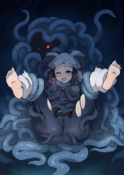 When you take too much damage from wild pokemon. 