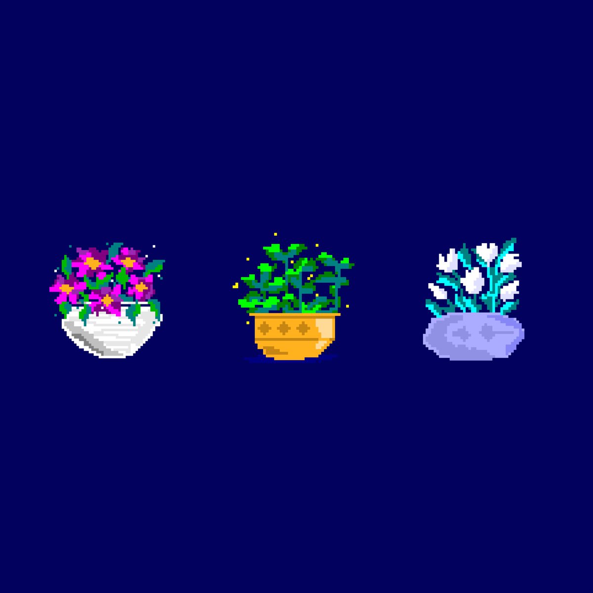 #pixelart #pixelplants