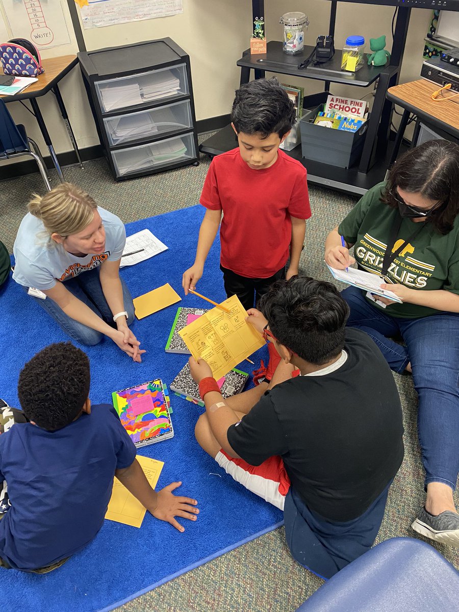 We had such a great labsite with <a href="/TCMcMeghann/">Meghann McDonald</a> working on strategy groups using the progressions and book clubs using the text bands. <a href="/TCRWP/">TCRWP</a> <a href="/KleinISD/">Klein ISD</a> <a href="/GreenwoodKISD/">Greenwood Forest</a>
