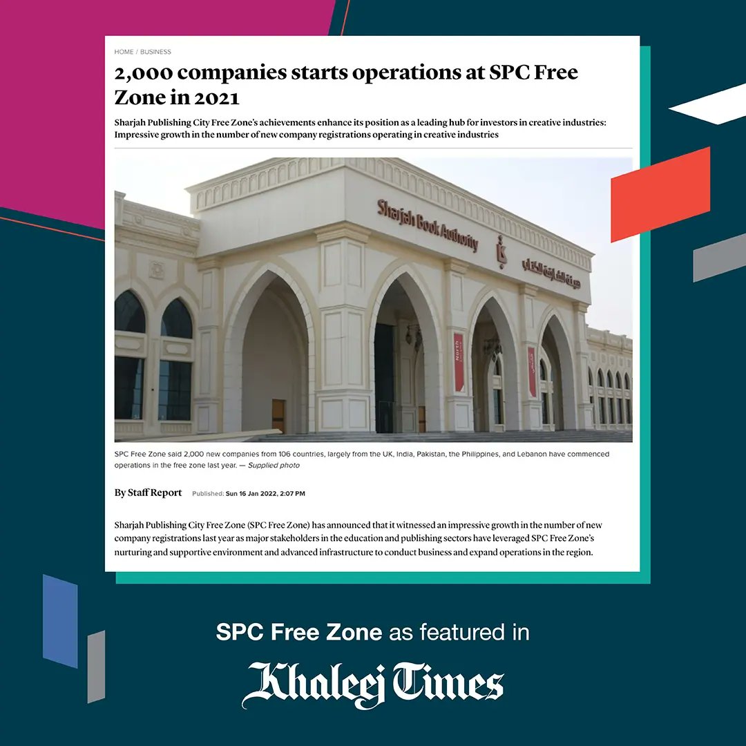 SPCFreeZone's tweet photo. We are proud to announce that 2000 companies have started operations with SPC Free Zone. Thank you to our valued customers for putting their trust in us!
#SPCFreeZone #SPCFZ #BusinessSetupSharjah #BusinessSetupUAE #newbusiness #khaleejtimes https://t.co/GAKwfWk6yp