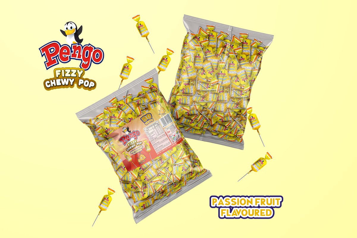 PengoClub's tweet photo. Chew to indulge your pleasure💫

Introducing our new PENGO CHEWY POP IN THE FLAVOUR PASSION FRUIT 💛

#pengo #pengoclub #chewy #chewypop #chewypops #sweets #sweet #2022 #2022goals #2022sweets #SUGA #Swallowing https://t.co/mtaWFD1nQY
