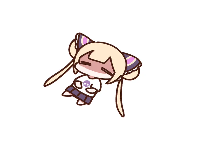 お腹を壊したルナです 