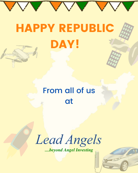 Lead_Invest's tweet photo. 🇮🇳Happy Republic Day🇮🇳
From @LeadAngels family

Join us this Saturday to know how Angels at our network are helping in creating value &amp; nation-building.

Register here📥 https://t.co/TWuAQjQsDF

#RepublicDay #LeadAngels #BeyondAngelInvesting #Startups #Investors #NationBuilding https://t.co/yHrKVIAL1l