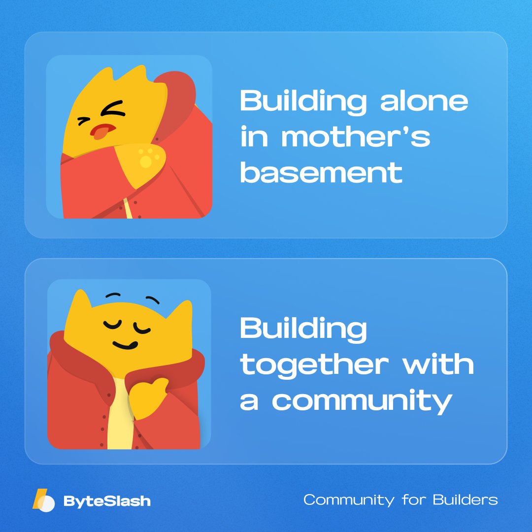 ByteSlashHQ's tweet photo. Everything's fun when done together 😌 https://t.co/0aWoFgJDx0