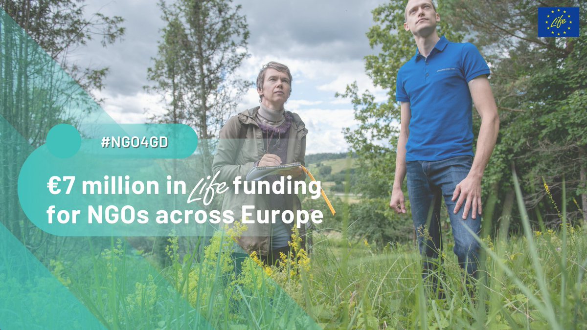 EuropeDirectPyr's tweet photo. Partout dans 🇪🇺, les #ONG ont été sensibles à l'appel @LIFEprogramme et ont saisi l'occasion unique d'intensifier leurs efforts pour créer une Europe plus #durable et plus verte pour nous.
Découvrez résultats appel #NGO4GD ⬇️
https://t.co/xEMb9A8gxs https://t.co/5l3wsX1129