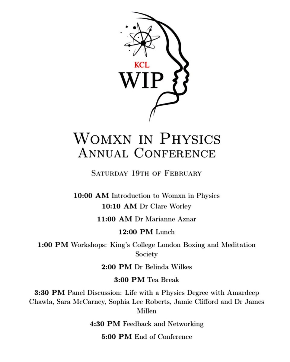 KCL Womxn in Physics tweet media
