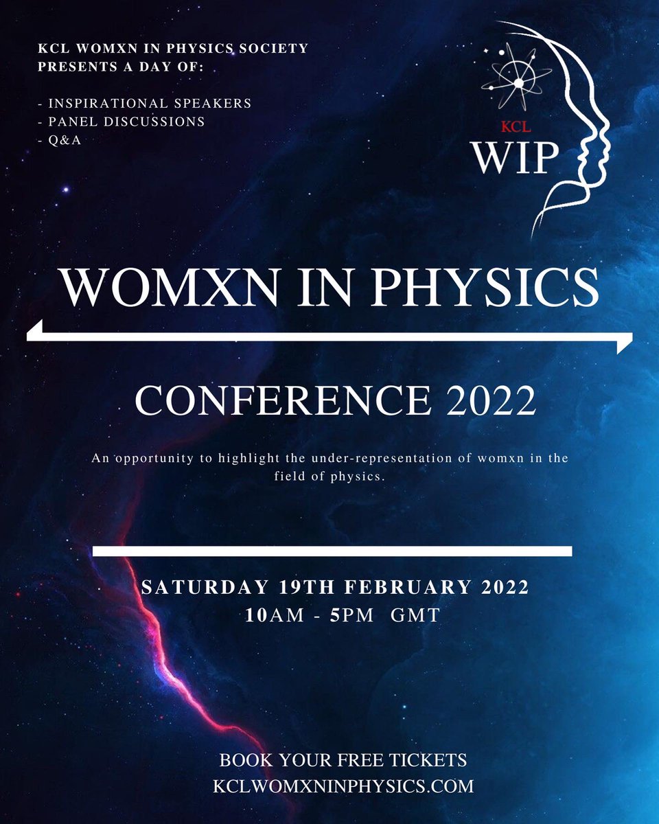KCL Womxn in Physics tweet media