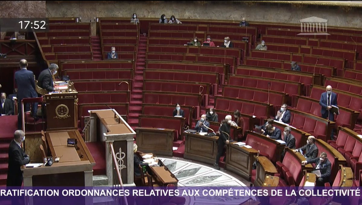 Ordonnances sur les compétences de la Collectivité européennes d’#Alsace ratifiées à l’unanimité par l’@AssembleeNat ! Bravo au rapporteur @VincentThiebaut et à la Ministre @KlinkertBrigitt ! 👏🏻👏🏻👏🏻 Une nouvelle étape après la loi portée par @j_gourault et @EPhilippe_LH en 2019 !