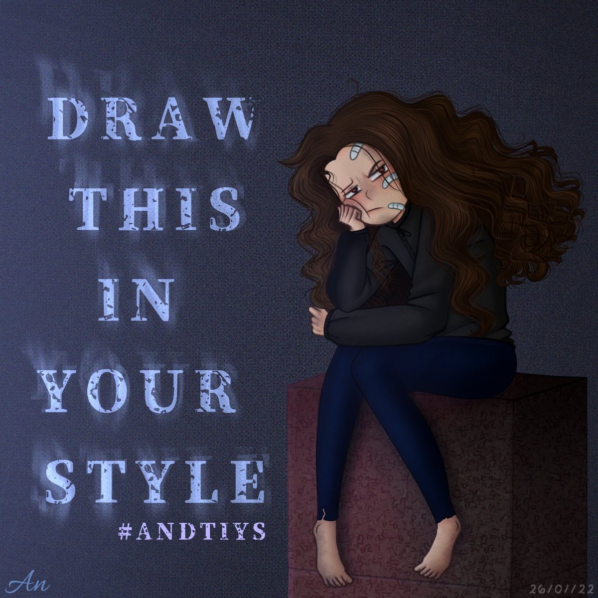 An_Drawingss's tweet photo. [OC] - ❤️ DTIYS ❤️ 
As a way to thank you for 2k, I'm hosting a DTIYS + an introduction to my newest oc <3
•
•
🧡 RULES BELOW!! 🧡 https://t.co/3RjdOHbHrk