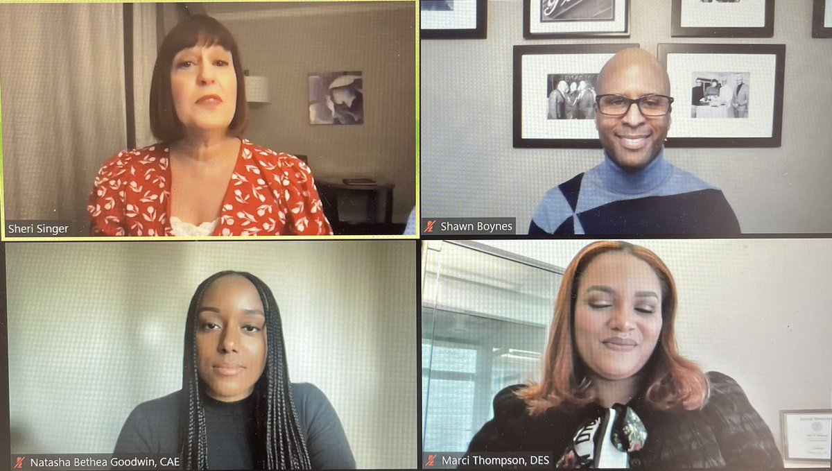 Ready for <a href="/ASAEcenter/">ASAE</a> Association Xchange today focusing on how #leadership styles have changed to make more positive impacts. Who best to share is <a href="/shawnboynes/">Shawn, FASAE, CAE 🏳️‍🌈</a> of <a href="/AnatomyOrg/">American Association for Anatomy</a> along with <a href="/NatashaRaeSIG/">Natasha Rae Bethea</a> and Marci D. Thompson. Special welcome <a href="/sherisinger/">Sheri Singer</a>.