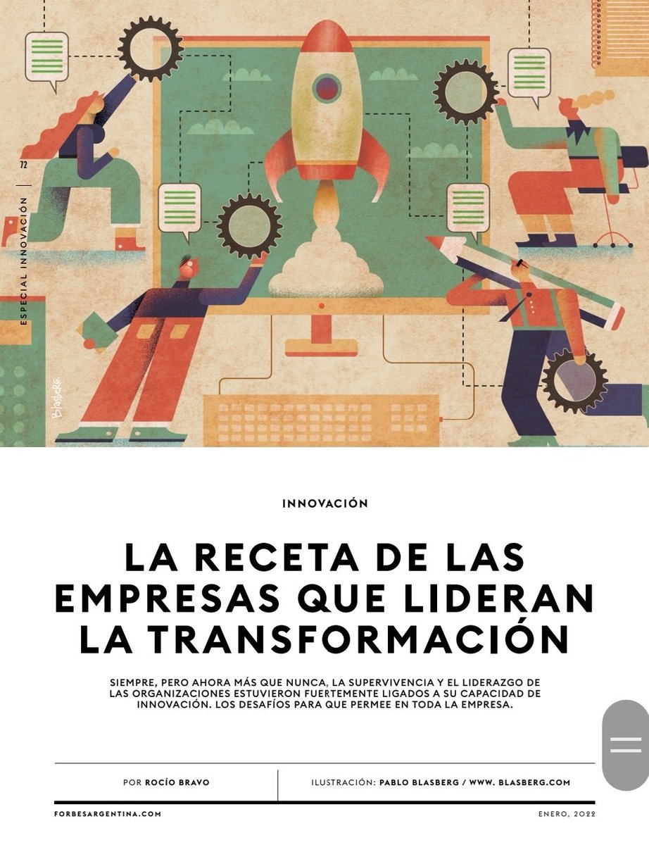 _rosabrava's tweet photo. Ya pueden leer mi nota sobre cómo están innovando las empresas que "lideran La transformación" en la última edición de @forbesargentina 

@TelecomEmpresas #Mirgor @BGHTechPartner @KPMGArgentina https://t.co/wGL0s6NN8o