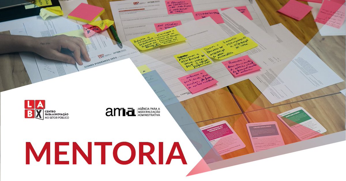 LabX_govpt's tweet photo. #PROGRAMATRANSFORMAR | #inovação
𝗠𝗘𝗡𝗧𝗢𝗥𝗜𝗔
O programa de mentoria desenvolve a capacidade inovadora das equipas de projeto das Entidades Públicas.
Saiba mais: https://t.co/DUsPpd1tnp https://t.co/8KQsGppvgA