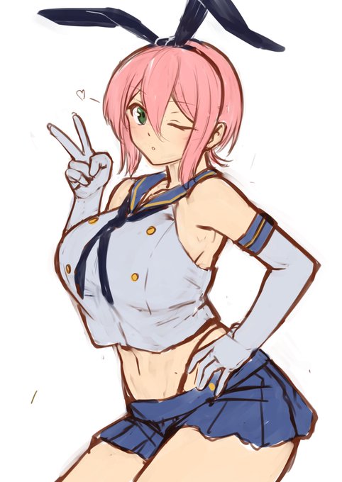 よそのこのコスプレFAらくがき 