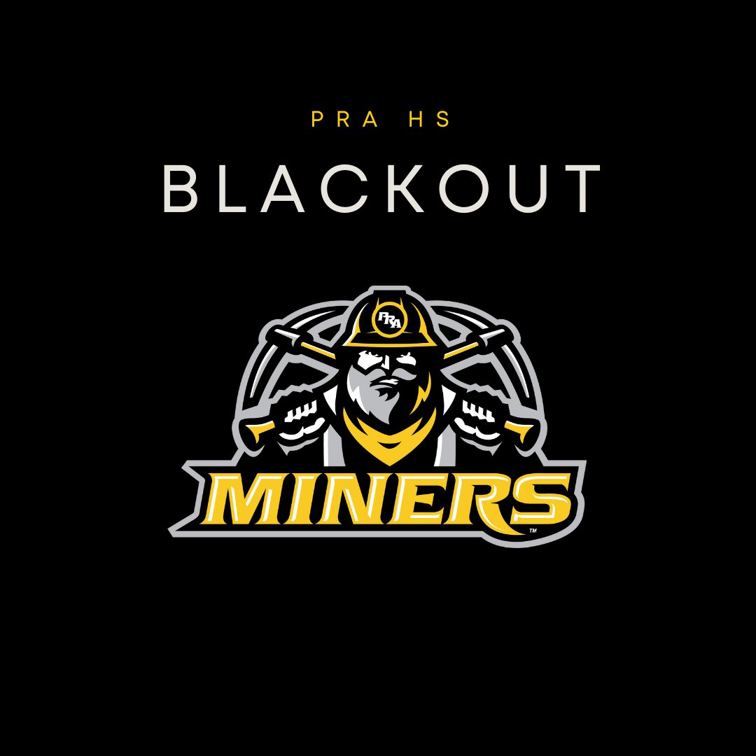PRA_Miners's tweet photo. Come out and support #prabasketball and wear your BLACK PRA spirit wear!
Boys C Team - 4pm K8 Gym
JV Girls - 4pm HS Gym
Boys JV - 5:30pm K8 Gym
Varsity Girls - 5:30pm HS Gym
Varsity Boys - 7pm HS Gym
General: $5
Senior citizens: $3
All PRA students get in FREE!
#gominers https://t.co/yn9DOi7uBy