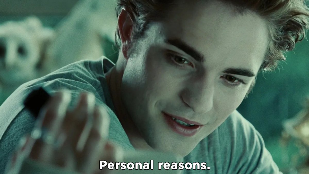 twilightreborn's tweet photo. "you're watching twilight again?"

me: https://t.co/Z841WmjKOe