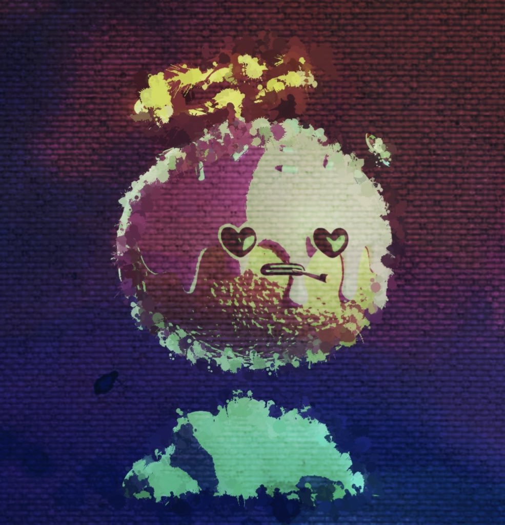 Danielnft96's tweet photo. #Fanart inspired by “Takashi Murakami” from Kids see Ghost by Kanye west and kid cudi @CosmiqsNFT #Nft #Takashi https://t.co/4XZmpTllk3