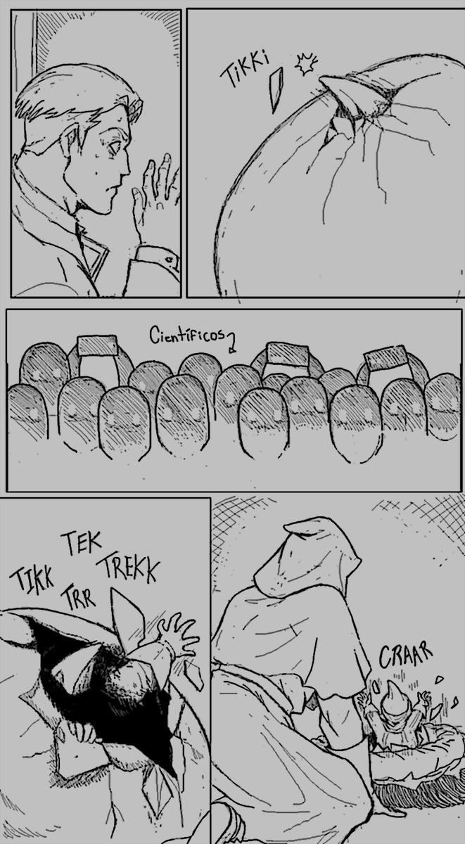 chiaki91437362's tweet photo. Este comic esta basado en una historia de La Fundación SCP (o sea, no es mía), y esta completamente finalizado, aunque el dibujo no es nada pulcro. Parte 8. #SCPFoundation https://t.co/IfbJyzV0Z0
