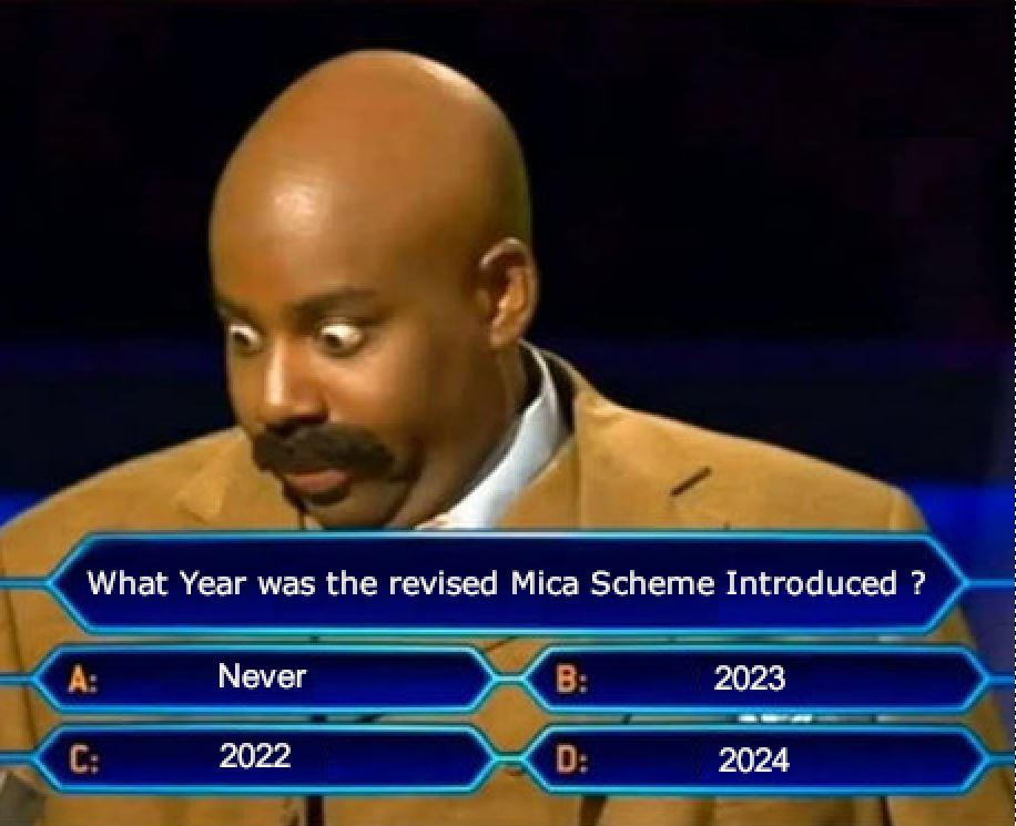lisarod49068728's tweet photo. @DarraghOBrienTD #MicaQuestions what would the press release state now, as revised scheme hasn't been delivered in Jan... Another #MicaDelay #micaredress https://t.co/PVDyDtt8Z6