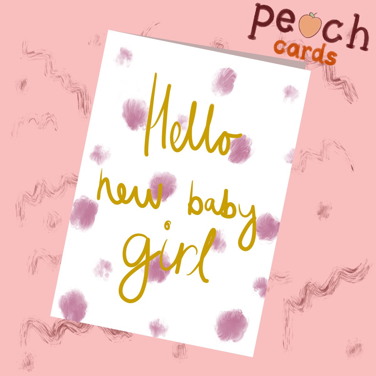 peach_cards's tweet photo. Do you have a new baby to celebrate? Get your card today https://t.co/PVnGlOFlMB https://t.co/o9H7Ng08LL
