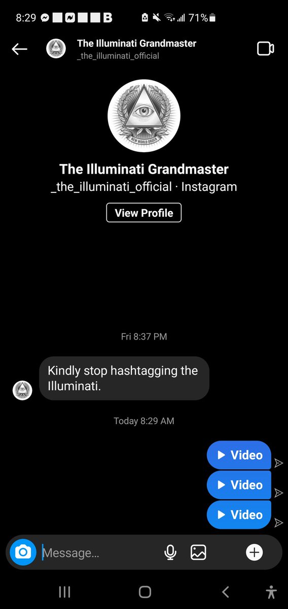 THAEDLIGHT's tweet photo. He's mad because I am messing up his Grandmaster skills.
@ILLUMINATIAM
#illuminatiScam https://t.co/hjLurRoEoq