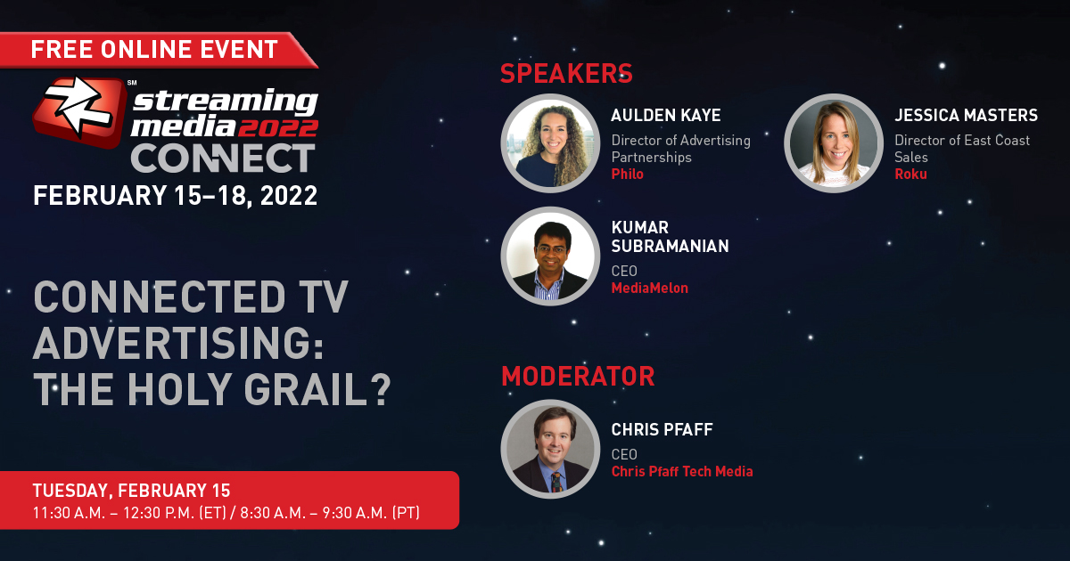 MediaMelon's tweet photo. Don't miss MediaMelon CEO, Kumar Subramanian at Streaming Media Connect discussing the application of streaming intelligence to the important connected TV marketplace.
https://t.co/KXF6YdBlur
#StreamingMedia #StreamingIntelligence https://t.co/GO61Cl3Zcb