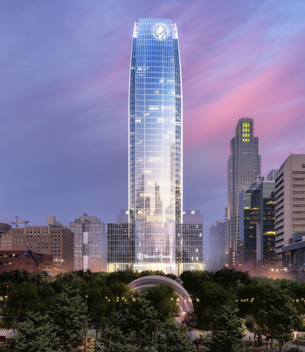 Mutual of Omaha will pursue the development of a new headquarters tower in downtown Omaha. Read the full release: mutualofomaha.co/34abQ5i. #News