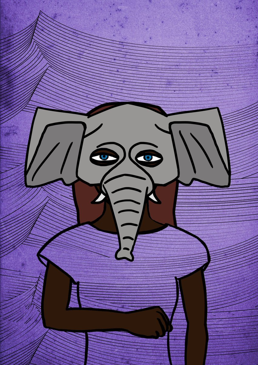 spacerossi's tweet photo. #HashieTraits
My favorite @TheHashmasks trait changed. Initially it was the Mask, for me the mystery will always be in there.
But after drawing and developing @TheHashboots, I felt in love with all Backgrounds art and details.
Thai is the only Elephant with a Purple Background! https://t.co/Ht7z4iFmPT