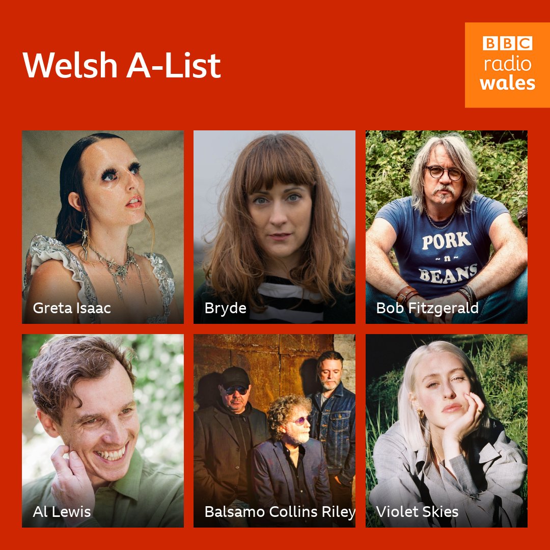 These 6 great acts are on our Welsh A-List this week 🎧🎙

🔶 <a href="/gretaisaacmusic/">Greta Isaac</a> -NUH UH
🔶 @brydeofficial - Silver Suns (divine)
🔶 <a href="/bobfitzmusic/">Bob Fitzgerald</a> - I Could Just Stay
🔶 <a href="/allewismusic/">Al Lewis</a> - Golden Light
🔶 <a href="/IAmVioletSkies/">v i o l e t</a> - The Internet
🔶 Balsamo Collins Riley - Turn This Thing Around