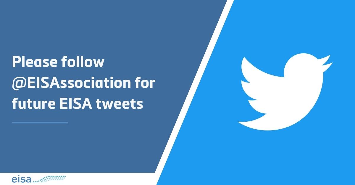 🚨 Reminder 🚨

Please note, this account will no longer carry tweets from EISA from 1st February 2022 onwards.

Please follow <a href="/EISAssociation/">EISA</a> for all current and future EISA tweets.

Thank you. 👍