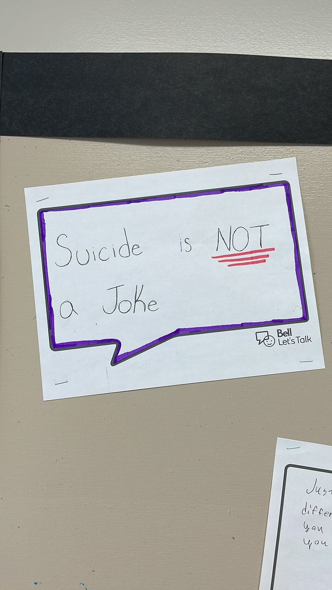 WorkmansClass's tweet image. #BellLetsTalk