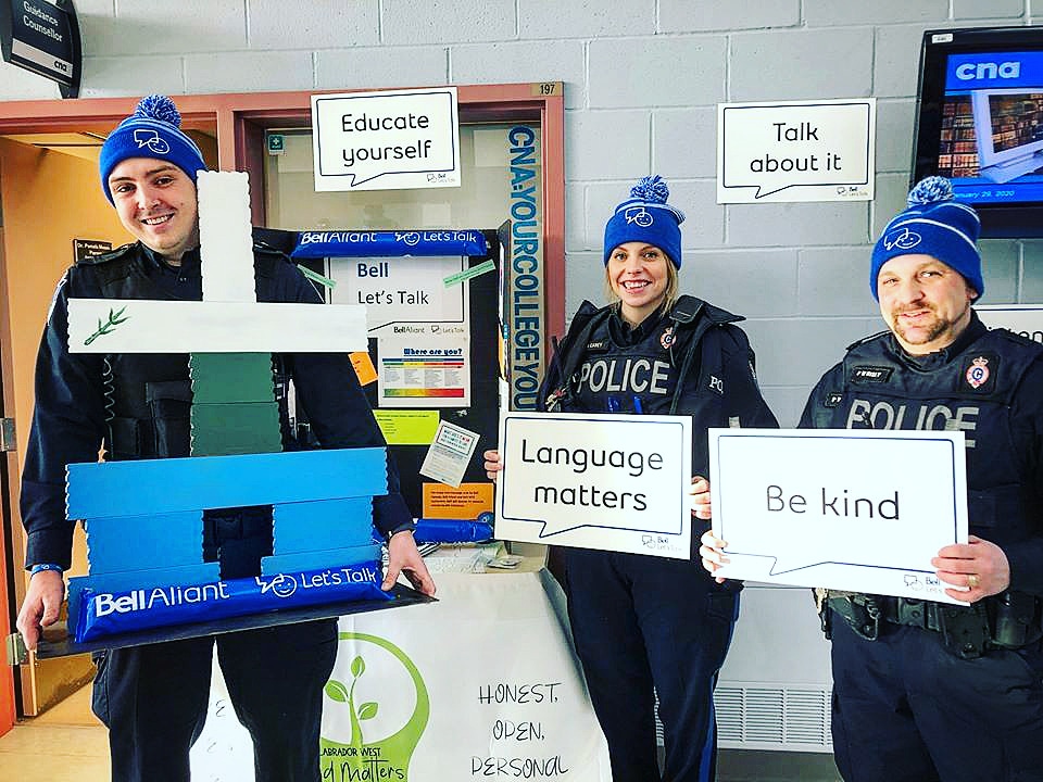 Today, and every day, let's talk about mental health. You are never alone, and we are here to help! #MentalHealthIsHealth #EndTheStigma #BellLetsTalk #TalkAboutIt #SafetyAndWellness