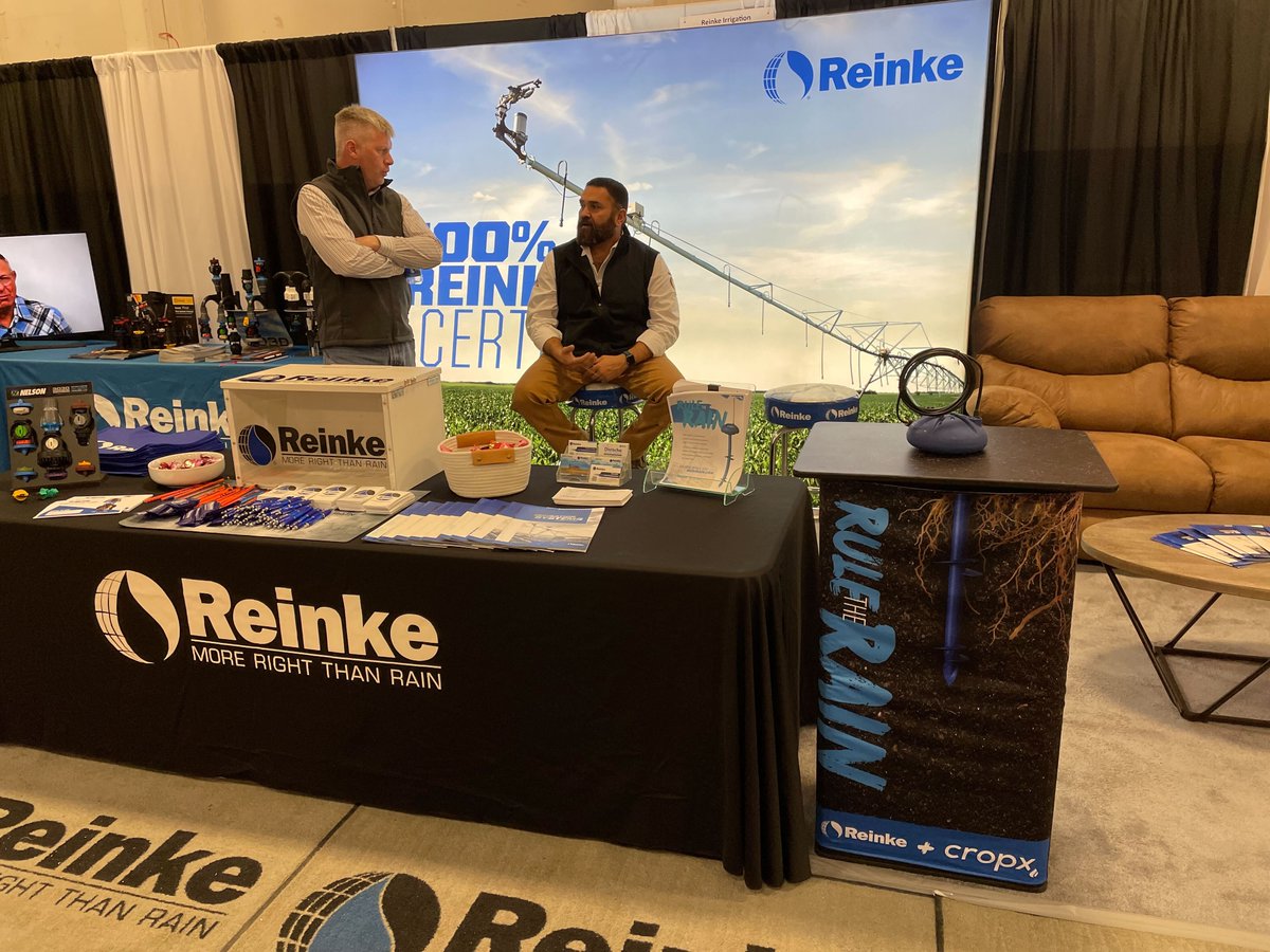 Come visit us at the <a href="/Reinke_Irr/">Reinke Irrigation</a> booth at the Colorado Farm Show in Greeley, CO!