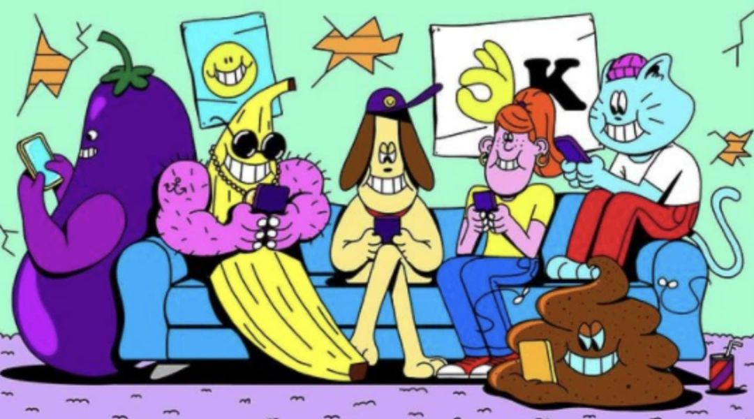 psyop's tweet image. A few weeks into 2022 after your new years resolution was less screen time...

@_Goldenwolf_  #NewYearsResolution #NewYear2022 #illustration #phone #Resolution