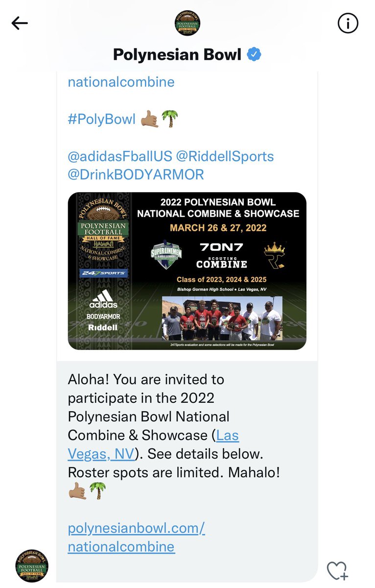 🙏Beyond thankful for this opportunity. See you in Vegas 🔜