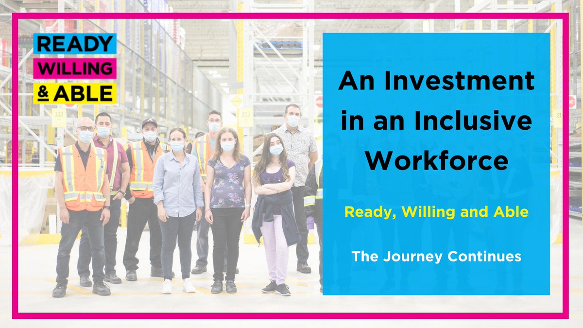 In Canada, 500K adults on the #autism spectrum or w/ an intellectual #disability are ready, willing &amp; able to join the labour force, but face barriers to employment.

Since 2014, RWA has transformed how businesses think about #inclusion.

Let’s continue the journey.

#Budget2022
