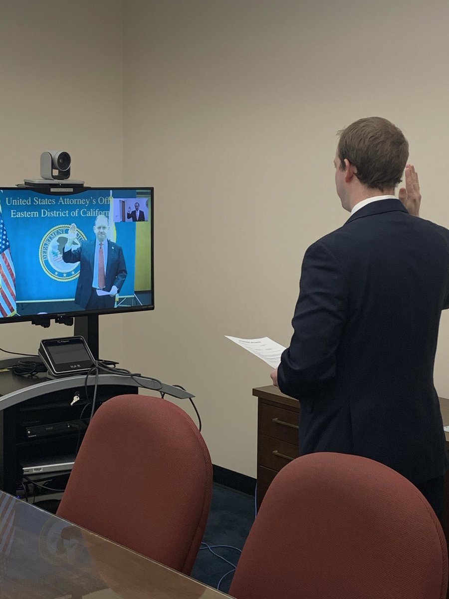 BMB_Esq's tweet image. About a year ago, I swore an oath to support and defend the Constitution of the United States. I’ve sworn this oath twice before, but there was something very special doing it as an Assistant US Attorney. I will never forget the importance of my promise to the country I love.