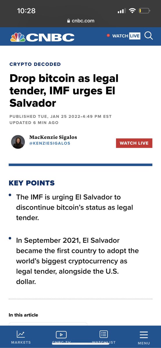 HereBefore100k's tweet photo. This will not age well, #Bitcoin will prevail, other countries will soon follow in El Salvador’s footsteps https://t.co/8ilnG3cNd3