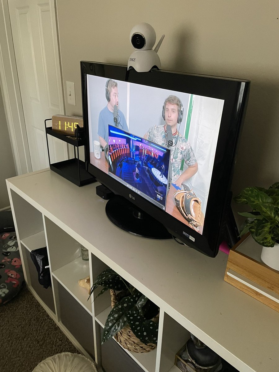 JonRadical's tweet photo. @TalkinJake @Jomboy_ I came home from work and heard noises in the bedroom. The animals had turned on the AppleTV somehow. https://t.co/FWdAxtpKQp